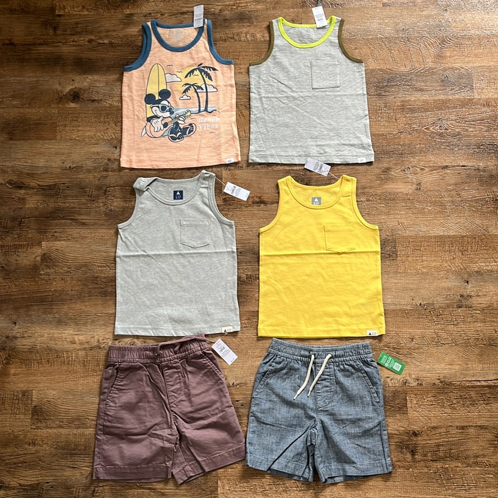 Baby Gap Size 4T Summer Clothing Lot